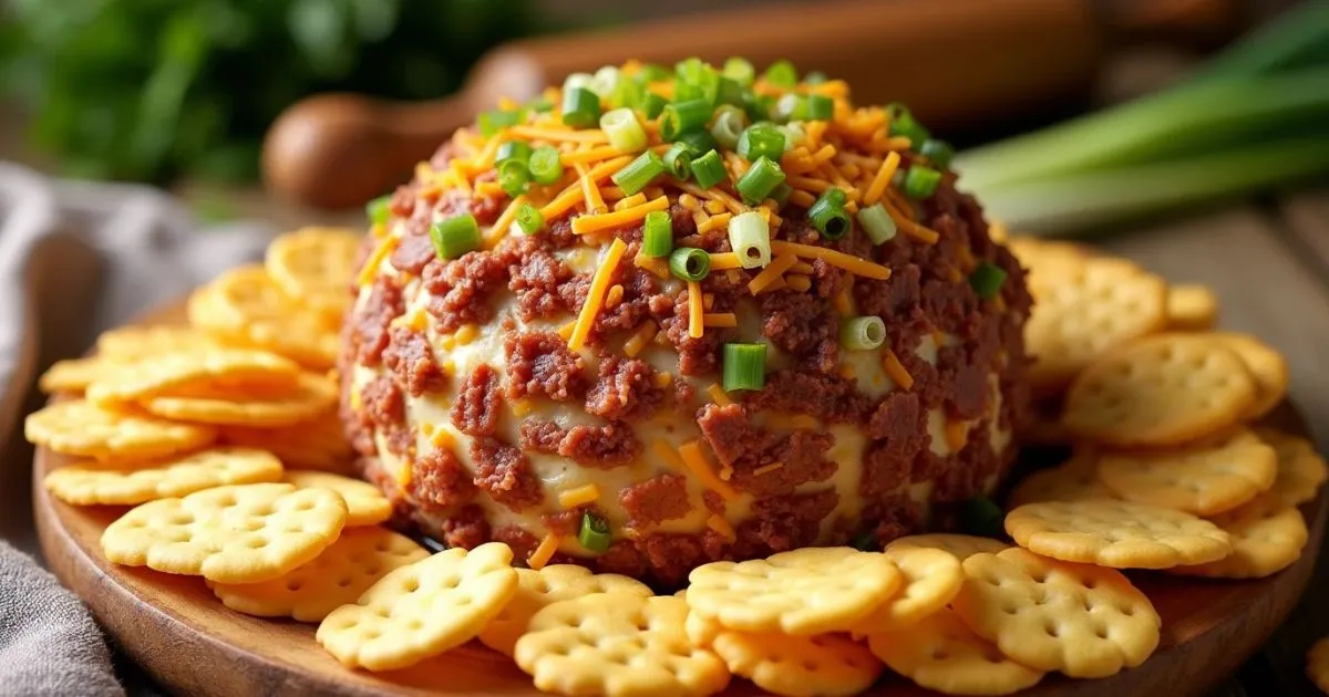 dried beef cheese ball