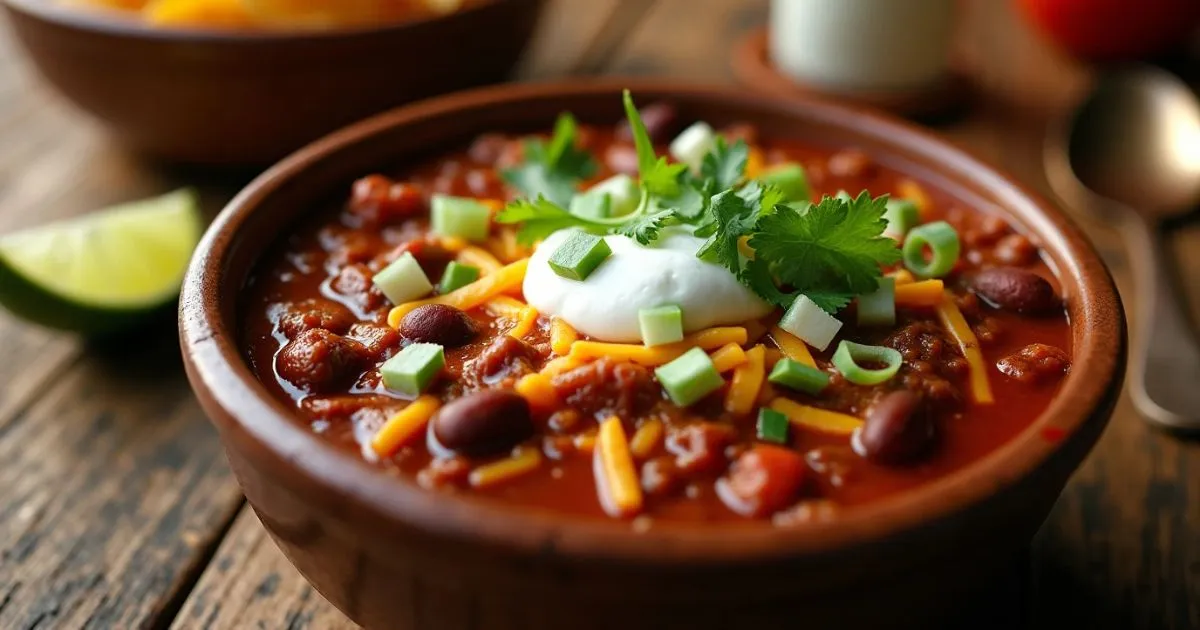 Best Chili with Enchilada Sauce