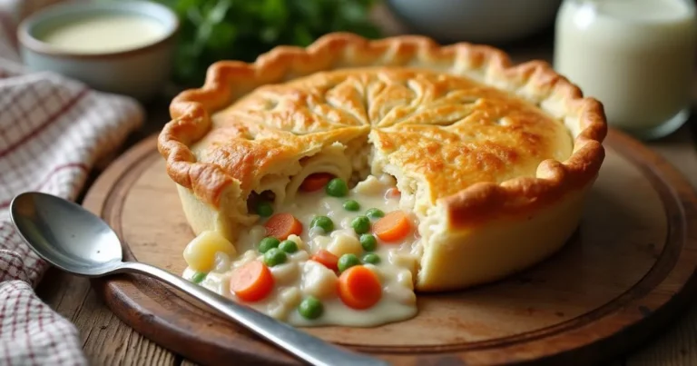 chicken pot pie with cream of chicken soup